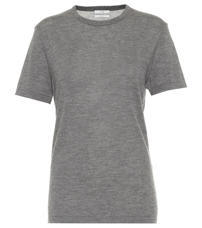 Co Essentials Cashmere Sweater T-shirt In Grey