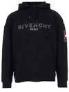 GIVENCHY GIVENCHY SKETCH LOGO HOODIE