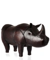 Omersa Medium Leather Rhinoceros In Brown