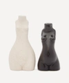 ANISSA KERMICHE TIT FOR TAT SALT AND PEPPER SHAKERS,000711353