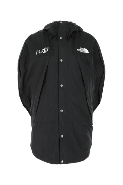 Mm6 Maison Margiela X The North Face Circle Mountain Jacket In Black