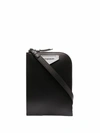 GIVENCHY GIVENCHY MEN'S BLACK LEATHER MESSENGER BAG,BKU00YK115002 UNI