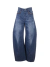 CHLOÉ CHLOÉ WOMEN'S BLUE COTTON JEANS,CHC20WDP0115449X 34