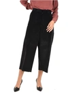 DSQUARED2 DSQUARED2 WOMEN'S BLACK COTTON PANTS,S75KB0035S49356900 40