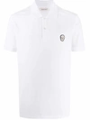 Alexander Mcqueen Polo Shirts In White