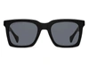 Hugo Boss Boss 1098/s Men's Rectangle Sunglasses In Grey