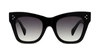 Celine Cl4004in Wayfarer Polarized Sunglasses In Grey