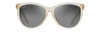Maui Jim Glory Glory Gs833-24s Cat Eye Polarized Sunglasses In Neutral Grey