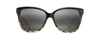 Maui Jim Starfish 56mm Polarized Cat Eye Sunglasses - Black/ Tortoise In Black