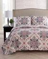 Vcny Home Wyndham 3-pc. Medallion Quilt Set, Full/queen In Multi