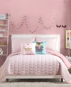 Urban Playground Helaine 3-pc. Quilt Set, Full/queen In Pink