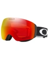 Oakley Unisex Flight Deck L Snow Goggles, Mirror Oo7050 In Matte Black