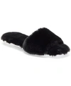VINCE CAMUTO WOMEN'S AMPENDIE FUZZY SLIDE SLIPPERS WOMEN'S SHOES