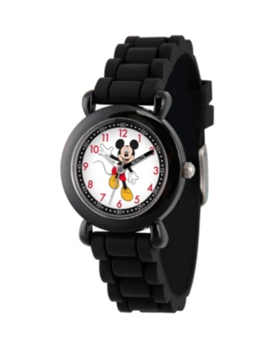 Ewatchfactory Kids' Disney Mickey Mouse Boys' Black Plastic Time Teacher Watch