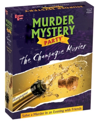 University Games Murder Mystery Party - The Champagne Murder In No Color