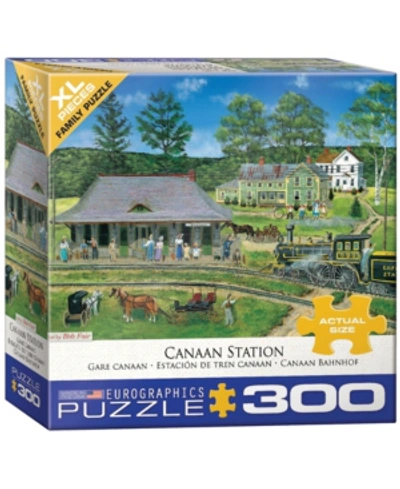 Eurographics Inc Bob Fair - Canaan Station Xl Pieces Family Puzzle- 300 Pieces In No Color