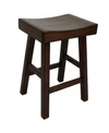 Carolina Classics Colton Counter Stool In Dark Brown