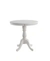 CAROLINA CLASSICS NATALIE ROUND PEDESTAL BAR TABLE