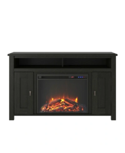 Ameriwood Home Winthrop Electric Fireplace Tv Console For Tvs Up To 50" In Black