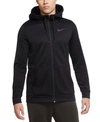 Nike Men's  Therma Full-zip Training Hoodie In Blk