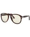 Persol Men's Photochromic Sunglasses, Po0649 In Havana