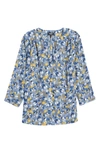 Curves 360 By Nydj Perfect Blouse In Lauro Blooms