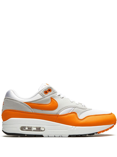 Nike Air Max 1 Magma Orange Sneakers In Orange Leather