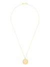 ANNI LU 18KT GOLD PLATED BRASS MY ANCHOR PENDANT NECKLACE