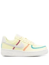 Nike Air Force 1 '07 Lx "life Lime" Sneakers In Yellow