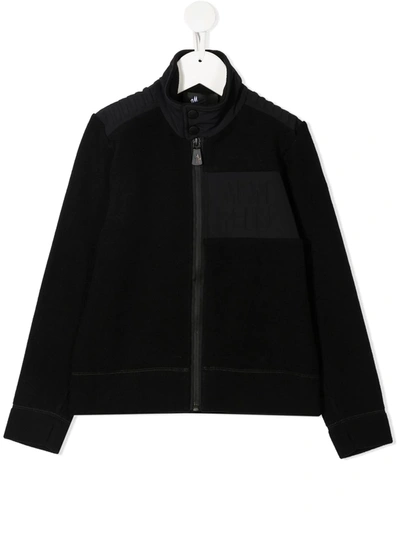Moncler Kids' Panelled Jacket In Black