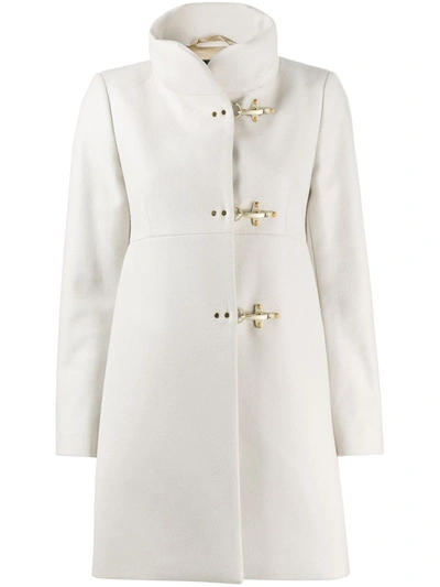 Fay Romantic Coat In White