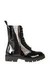 MOSCHINO BOOTS WITH LOGO