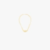 ANNI LU GOLD-PLATED MOULES CHAIN NECKLACE,202202615971419