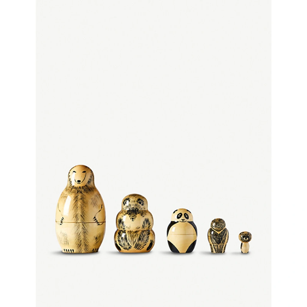 The Conran Shop Company X Salakauppa Wooden Bears Matryoshka