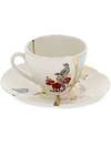 Seletti Crack Detail Coffee Cup In White