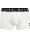 Philipp Plein Original Logo Waistband Boxers In White
