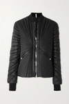 MONCLER ANGLE QUILTED SHELL BOMBER JACKET