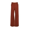 CHLOÉ FLARED PANTS,CHLGE8U4BRW