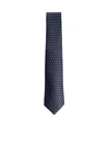 KITON POLKA-DOT SILK TIE,11588960