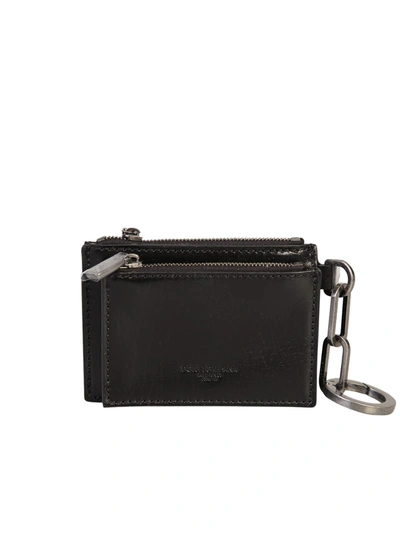 Dolce & Gabbana Zipped Wallet In Black