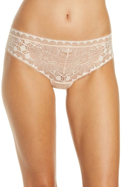 Chantelle Lingerie Day To Night Tanga In Nude Blush