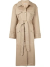 ANNA QUAN FELTCHER BELTED TRENCH COAT