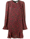 ESSENTIEL ANTWERP FLORAL-PRINT BELTED DRESS