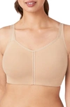 Wacoal Casual Beauty Wireless Seamless Bra In Toast