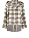 MRZ PLAID CHECK HOODIE