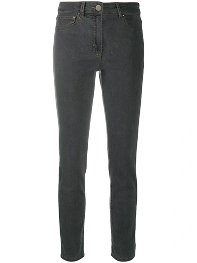 Peserico Slim Fit Jeans In Grey