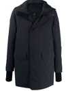 Canada Goose Brockton Parka In Blue