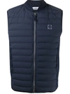 STONE ISLAND QUILTED PADDED GILET