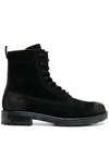 DIESEL LACE-UP ANKLE BOOTS