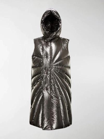 Moncler Porterville 衬垫马甲 In Silver